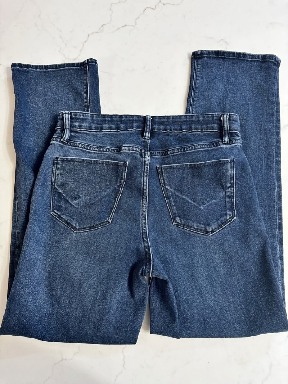 Classic Women's Blue Denim Jeans - Picture 3 of 5
